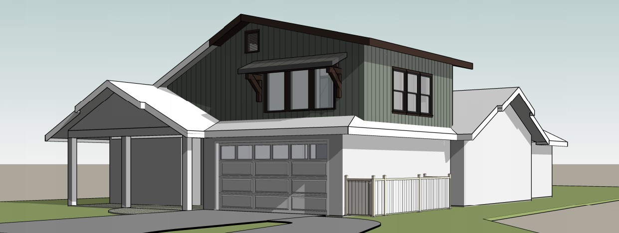 Custom home design project by Finch Designs in Sandpoint, Idaho